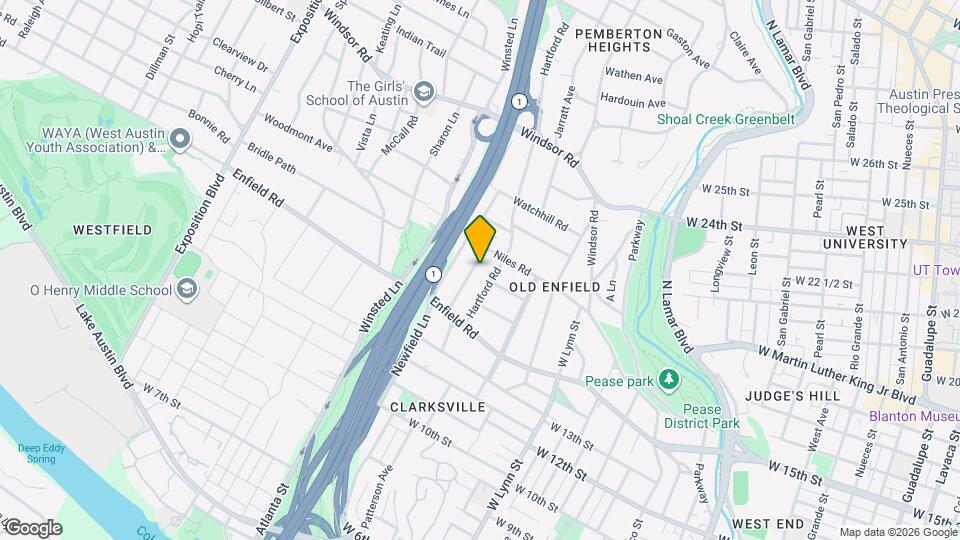 1703 Wethersfield Rd Map and Location Details