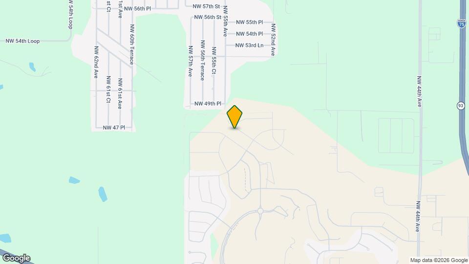 5416 NW 46th Ln Rd Map and Location Details