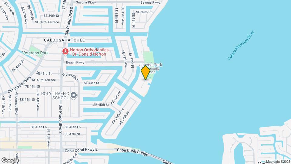 4235 SE 20th Pl Map and Location Details