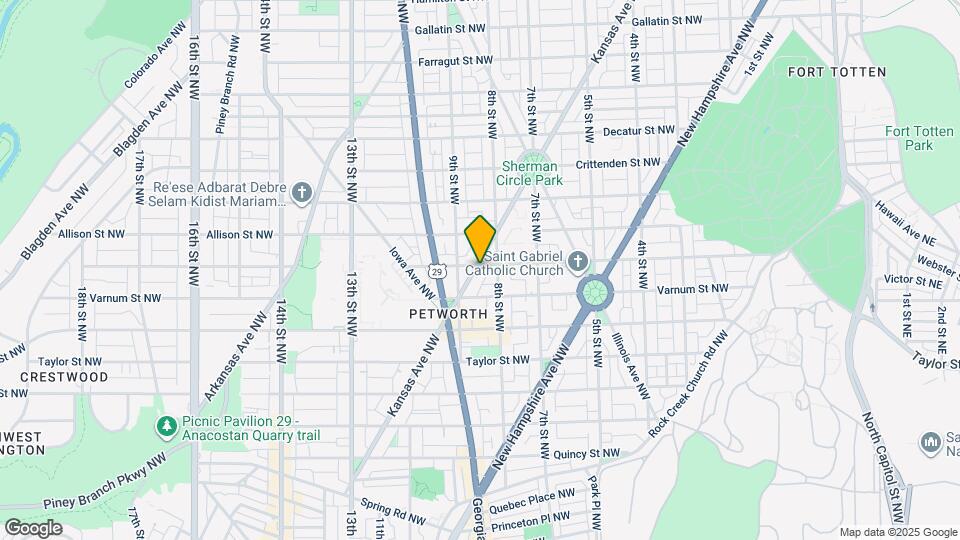 4333 Kansas Ave NW Map and Location Details