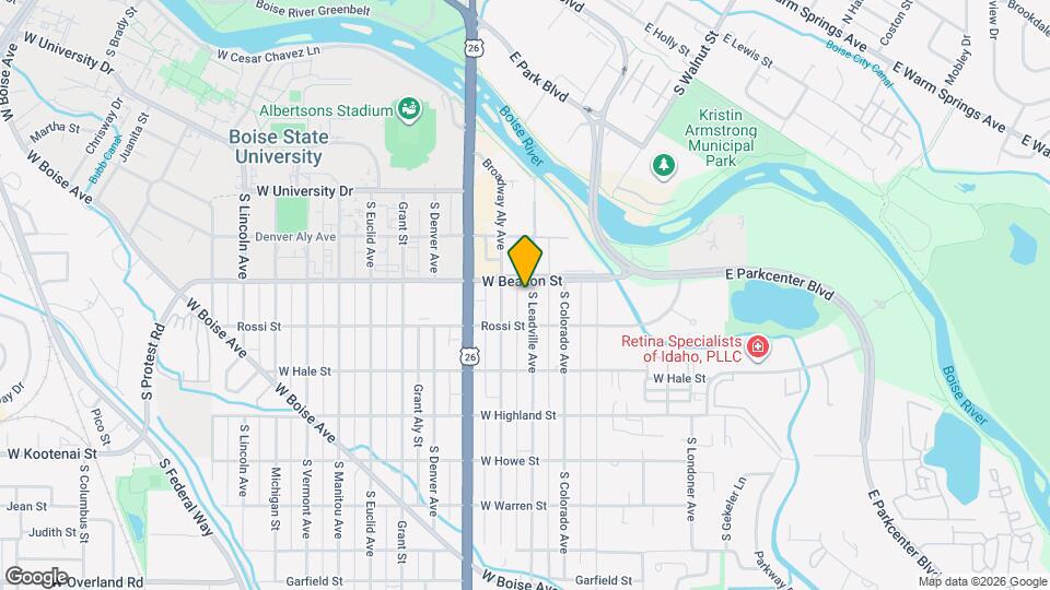 1211-1211-1212 S Leadville Ave Mapa y Detalles de la Ubicación