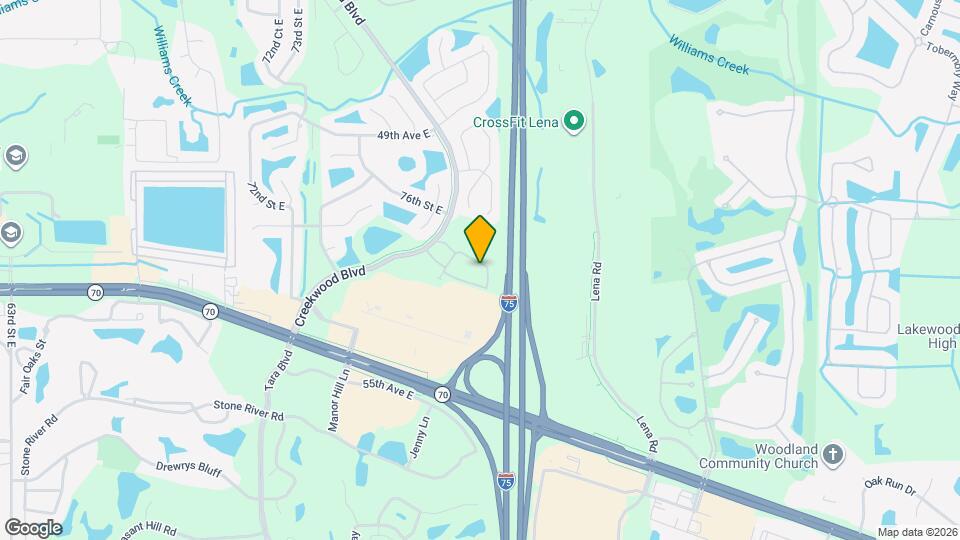 5161 78th St Cir E Map and Location Details