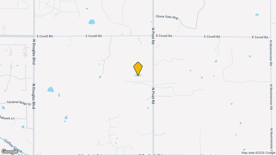 2201 N Post Rd Map and Location Details