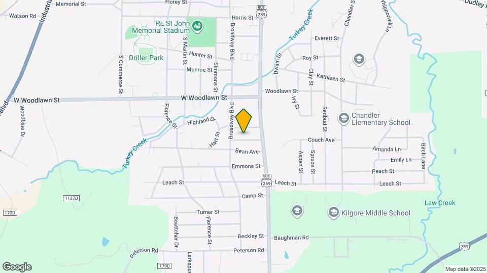 903 Couch Map and Location Details