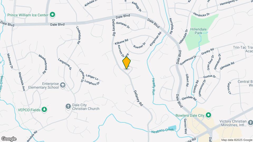 13831 Delaney Rd Map and Location Details