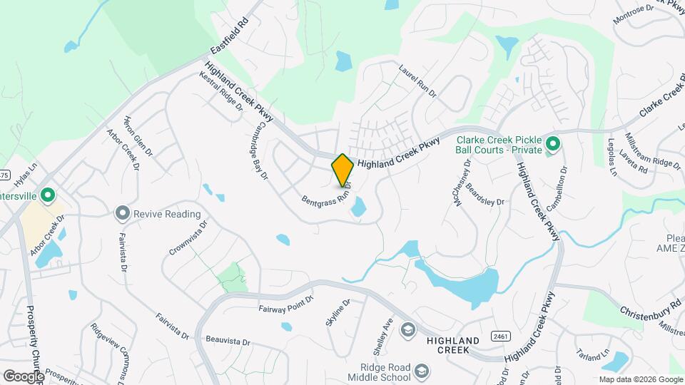 5307 Bentgrass Run Dr Map and Location Details