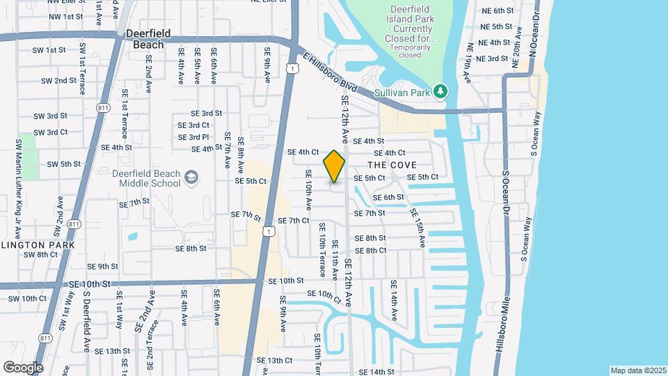 1103 SE 6th St Map and Location Details