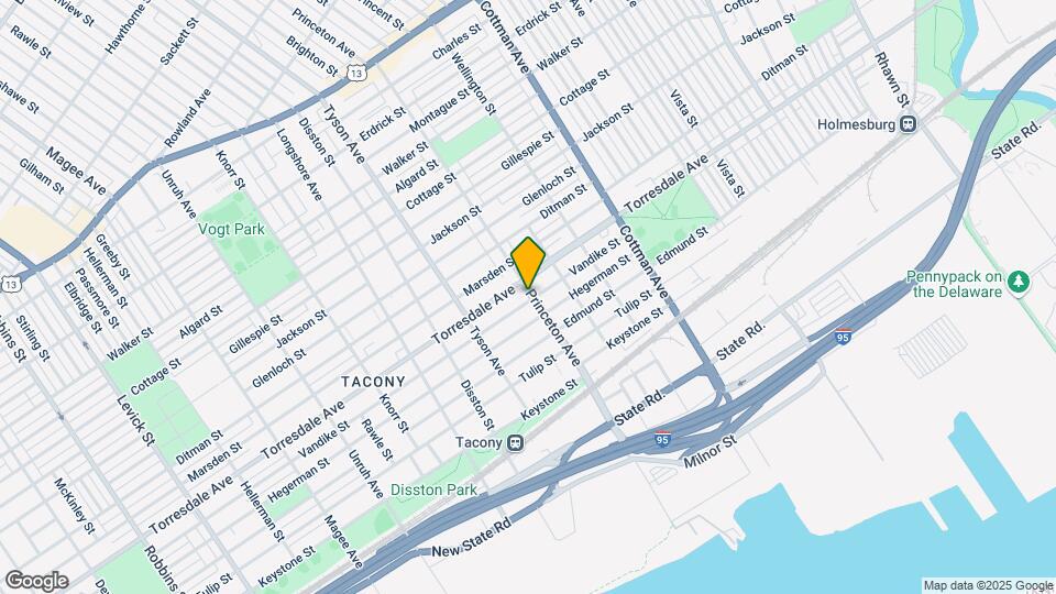 4720 Princeton Ave Mapa y Detalles de la Ubicación