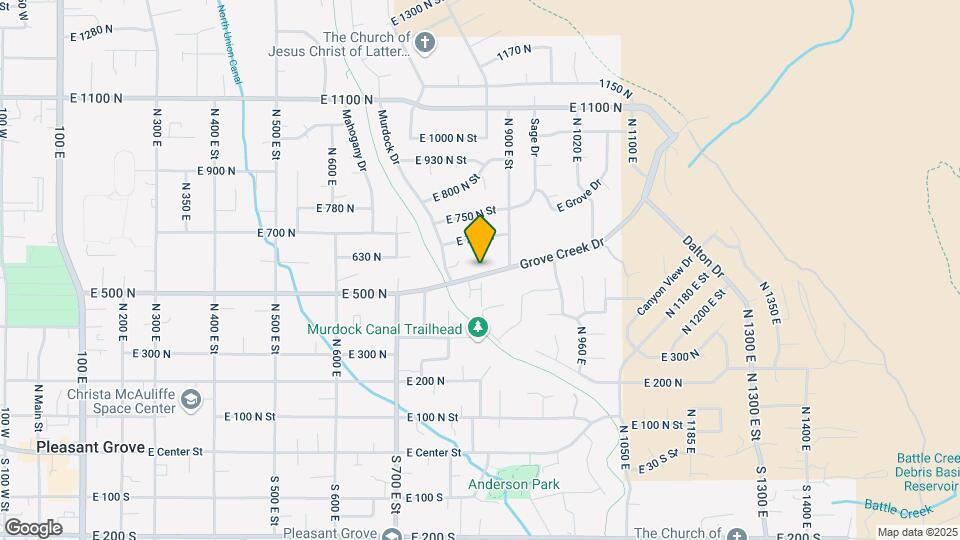 845 Grove Creek Dr Map and Location Details