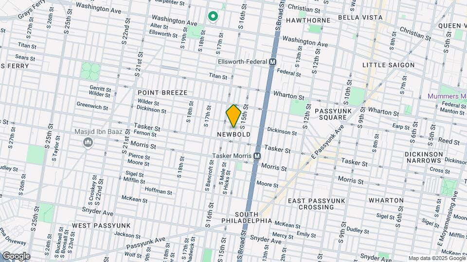 1524 S Hicks St Map and Location Details