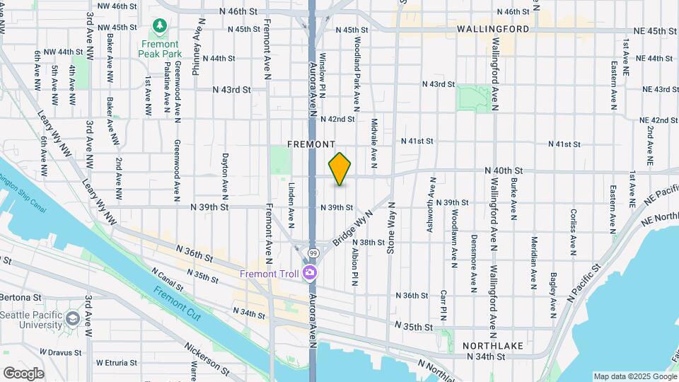 3922 Whitman Ave N Mapa y Detalles de la Ubicación