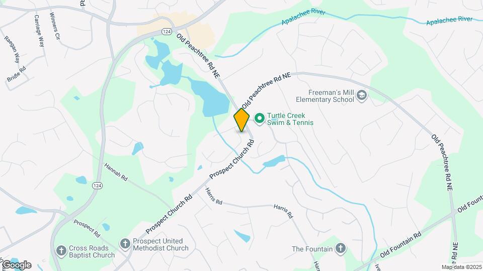 1565 Woodpoint Way Mapa y Detalles de la Ubicación