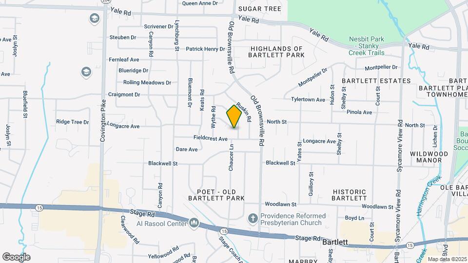 5415 Stardust Dr Map and Location Details