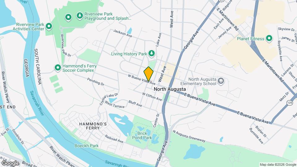 214 W Buena Vista Ave Map and Location Details