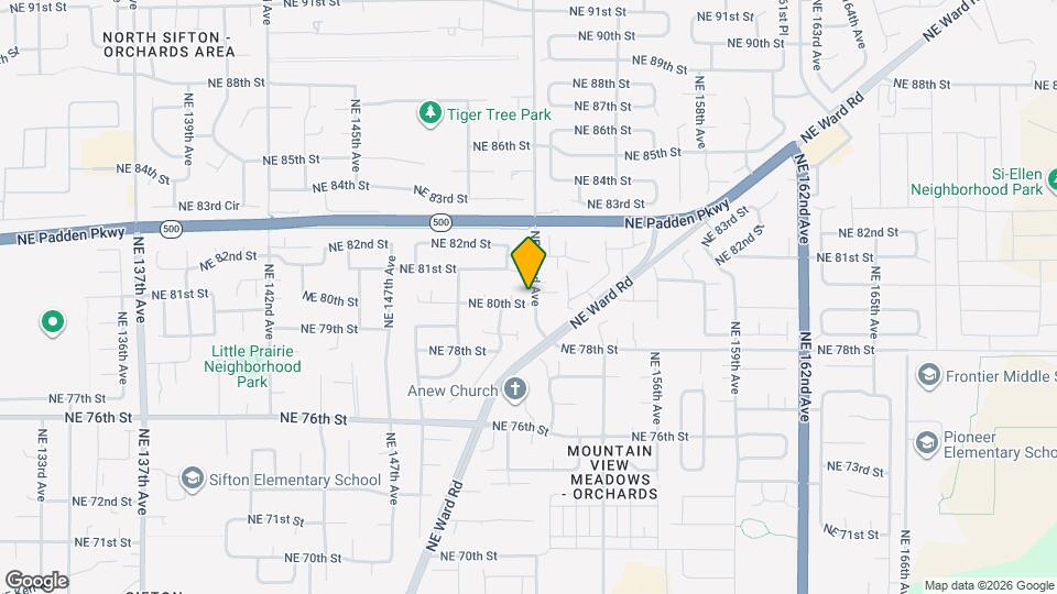 15116 NE 80th St Map and Location Details