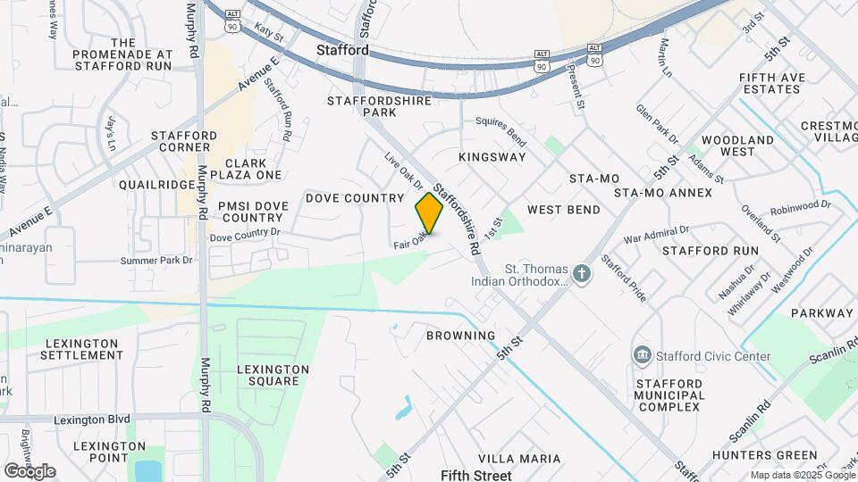 638 Fair Oak Dr Map and Location Details