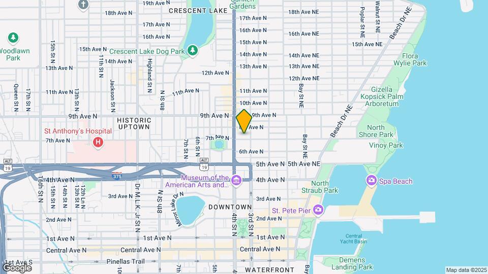 Sunkist Apartments Map and Location Details