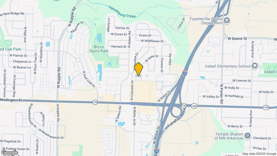 3170 W Montrail Pl Mapa y Detalles de la Ubicación