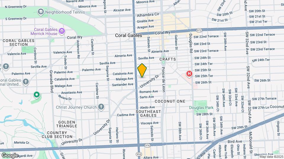 331 Santander Ave Map and Location Details