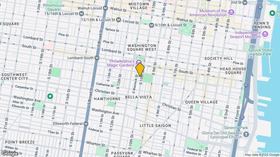 724 S 10th St Map and Location Details