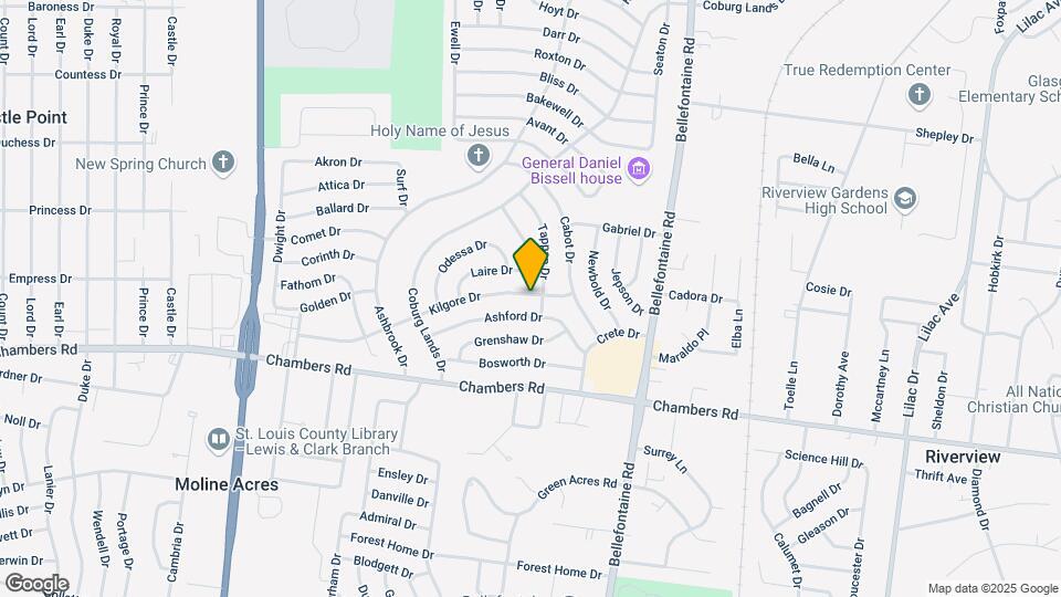 1132 Kilgore Dr Map and Location Details