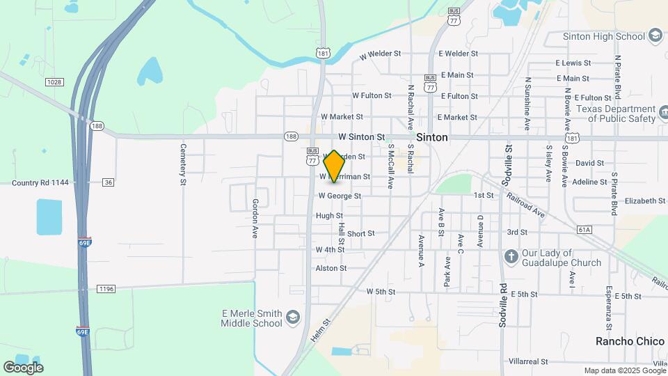 305 S San Patricio St Map and Location Details