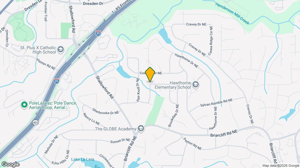 2876 Overlook Way NE Map and Location Details