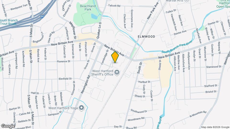 50 Woodlawn St Map and Location Details