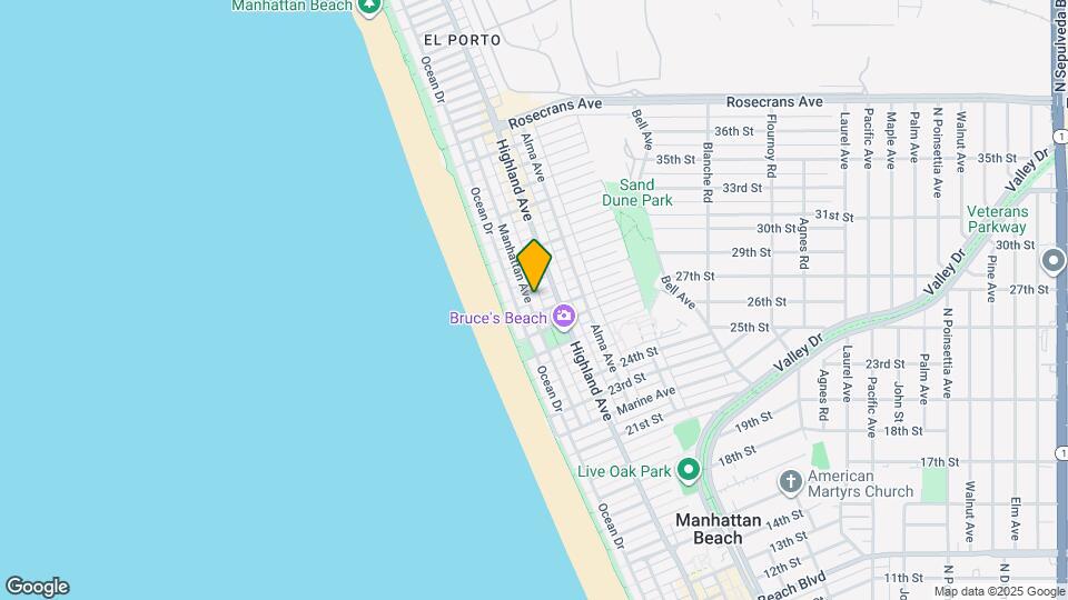 2816 Manhattan Ave Map and Location Details