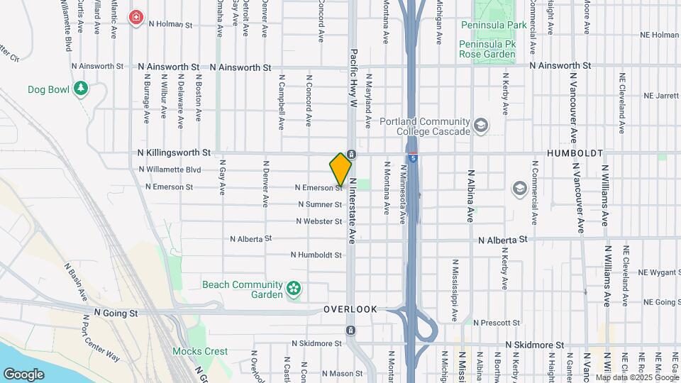 MF 15 - N. Emerson Mapa y Detalles de la Ubicación