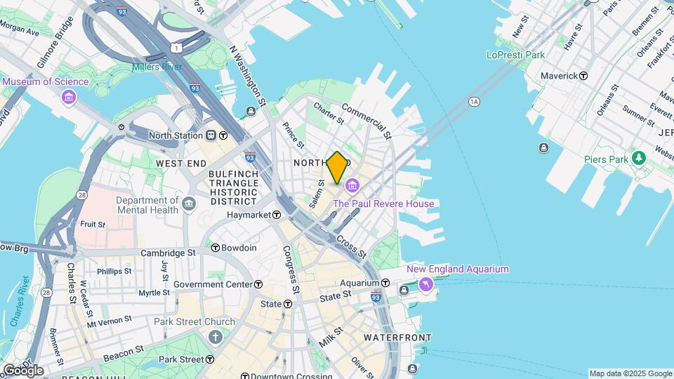 284 Hanover St, Unit 2 Map and Location Details