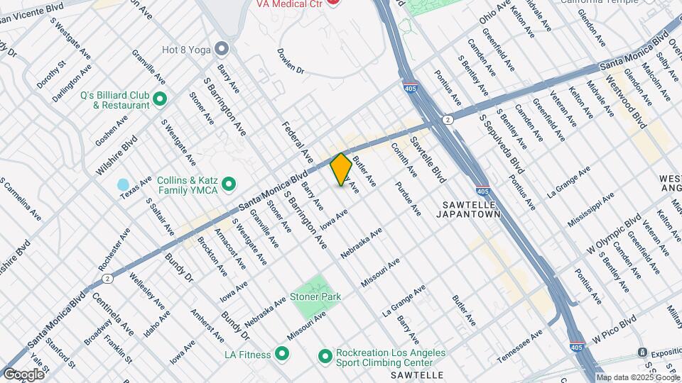 1650 Federal Avenue Apartments Mapa y Detalles de la Ubicación