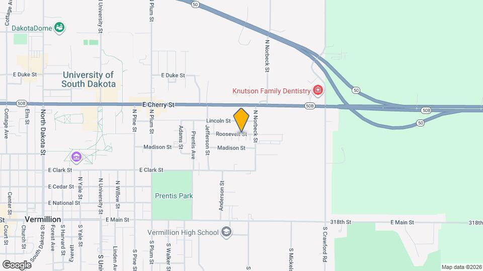 1311 Roosevelt St Apartments and Nearby Vermillion Apartments For Rent