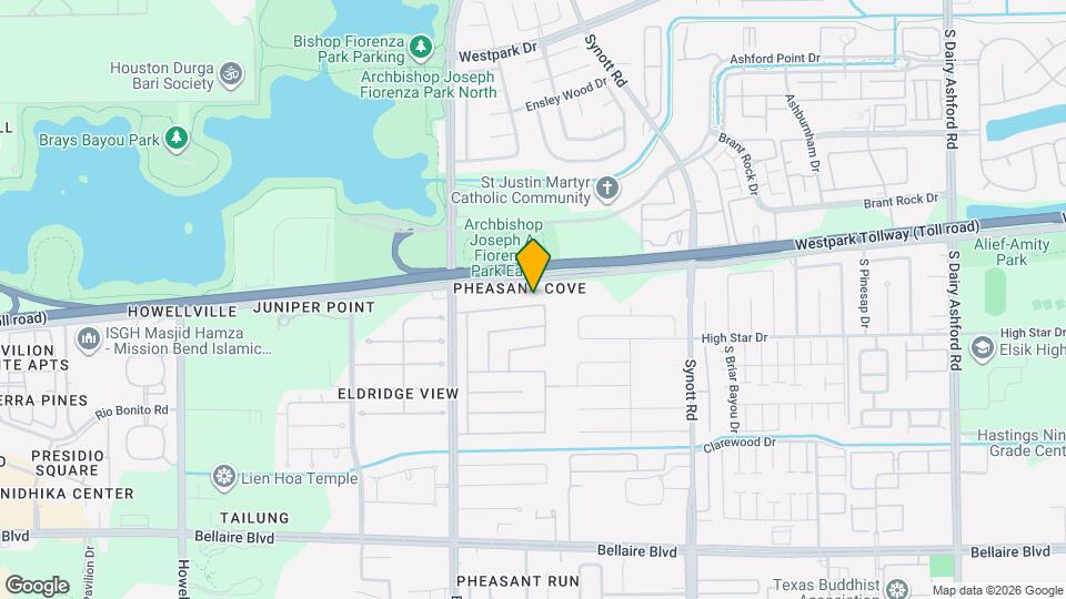 13414 Creek Springs Dr Map and Location Details