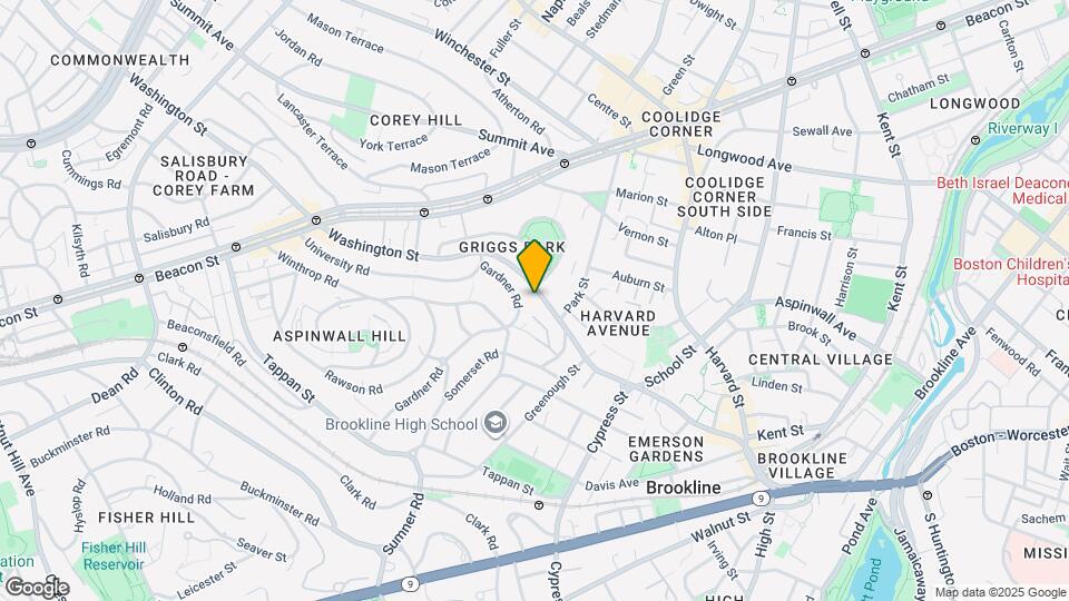 504 Washington St, Unit 1 Map and Location Details