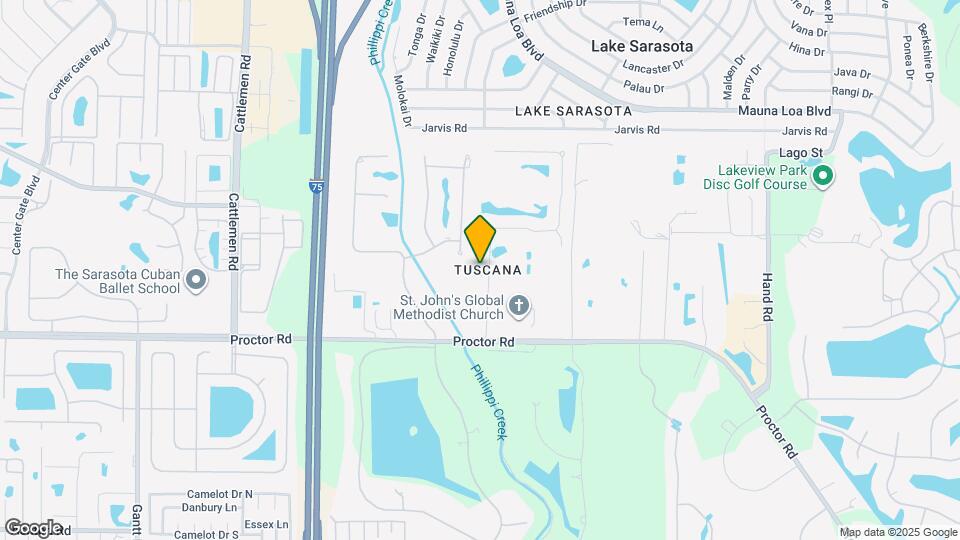 4668 Tuscana Dr Map and Location Details