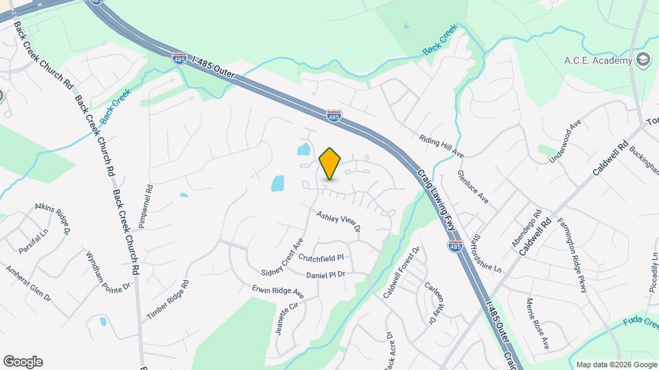 3139 Falling Rock Ct Map and Location Details