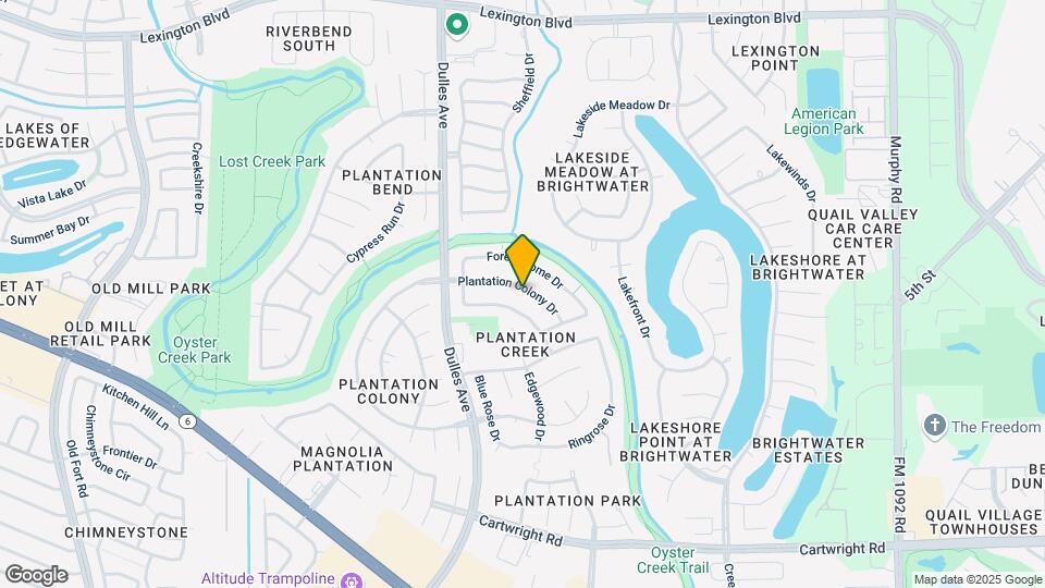 4615 Plantation Colony Dr Map and Location Details