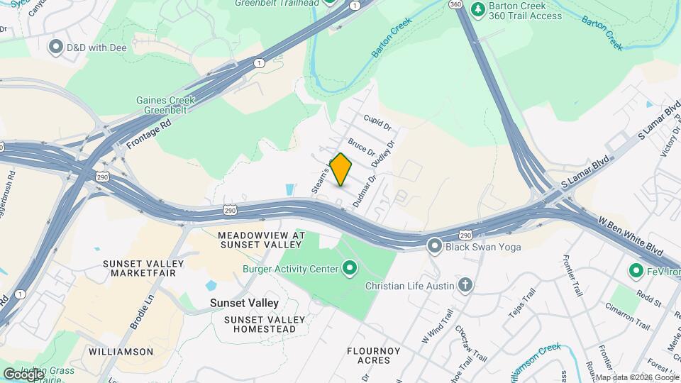 3209 Barton View Dr Map and Location Details