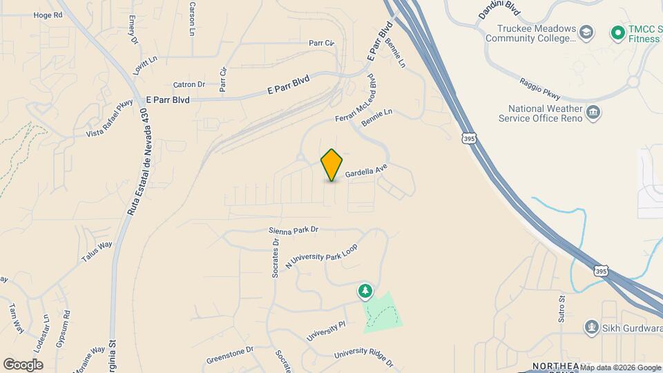 3675 Coastal St Map and Location Details