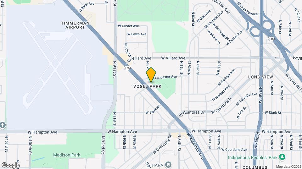 8754 W Appleton Ave Map and Location Details