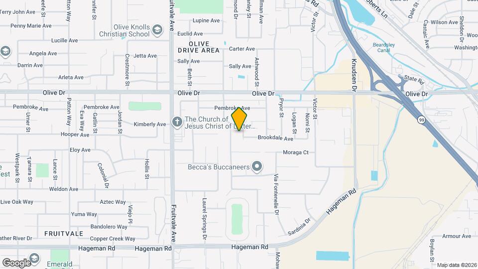 5615 Bayberry Ave Map and Location Details