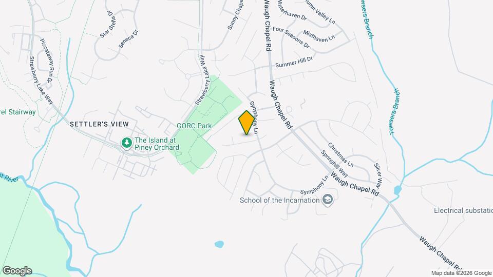 1104 Red Harvest Rd Mapa y Detalles de la Ubicación