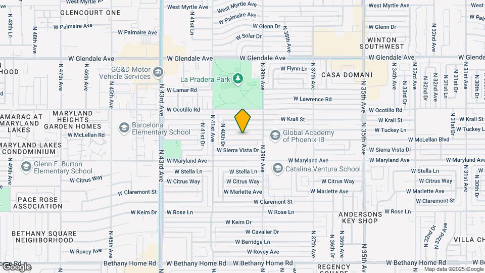 3938 W McLellan Blvd Map and Location Details