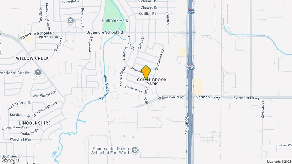 317 Blairwood Dr Mapa y Detalles de la Ubicación