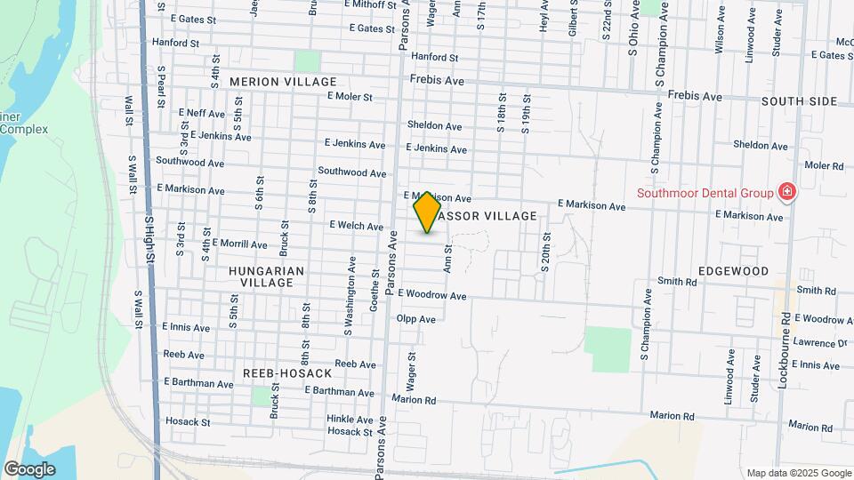 492 E Morrill Ave Map and Location Details