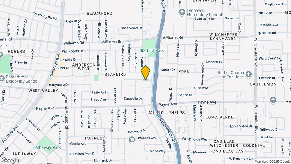 3689 Bridgeport Court Map and Location Details