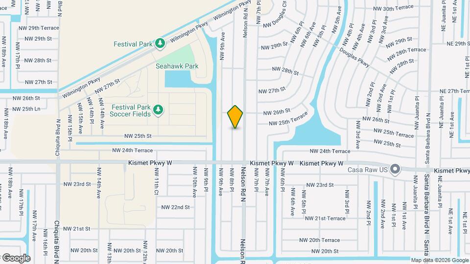 2507 NW 8th Pl Map and Location Details