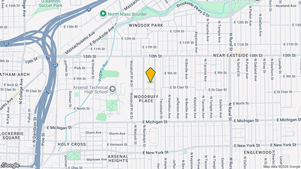 784 Woodruff Pl E Dr Map and Location Details