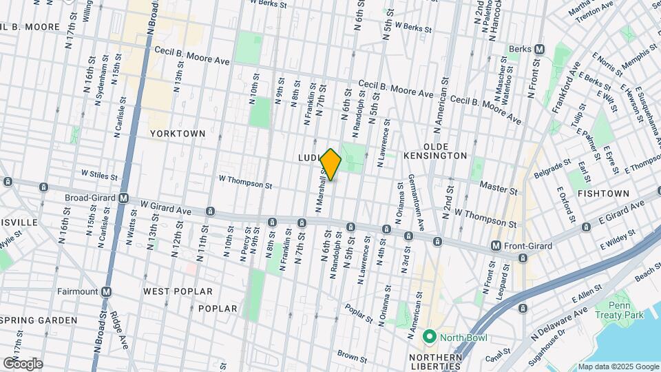 1314 N 6Th St Map and Location Details